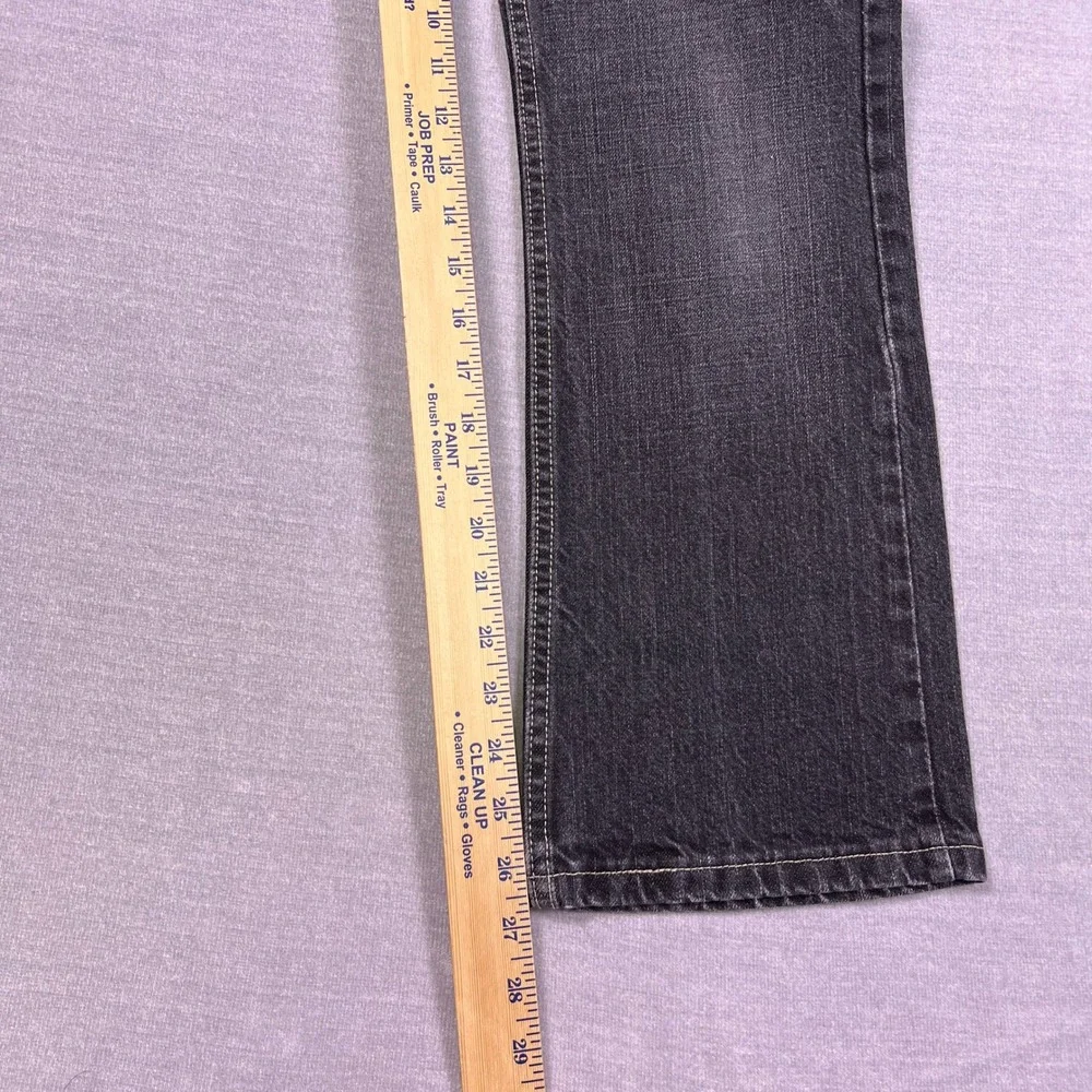 Wrangler Regular Fit Adjustable Waist Jeans Kids Size 14 Black Denim